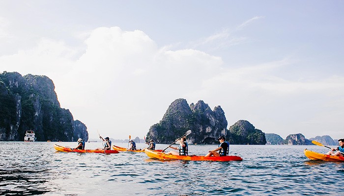 Chèo Kayak